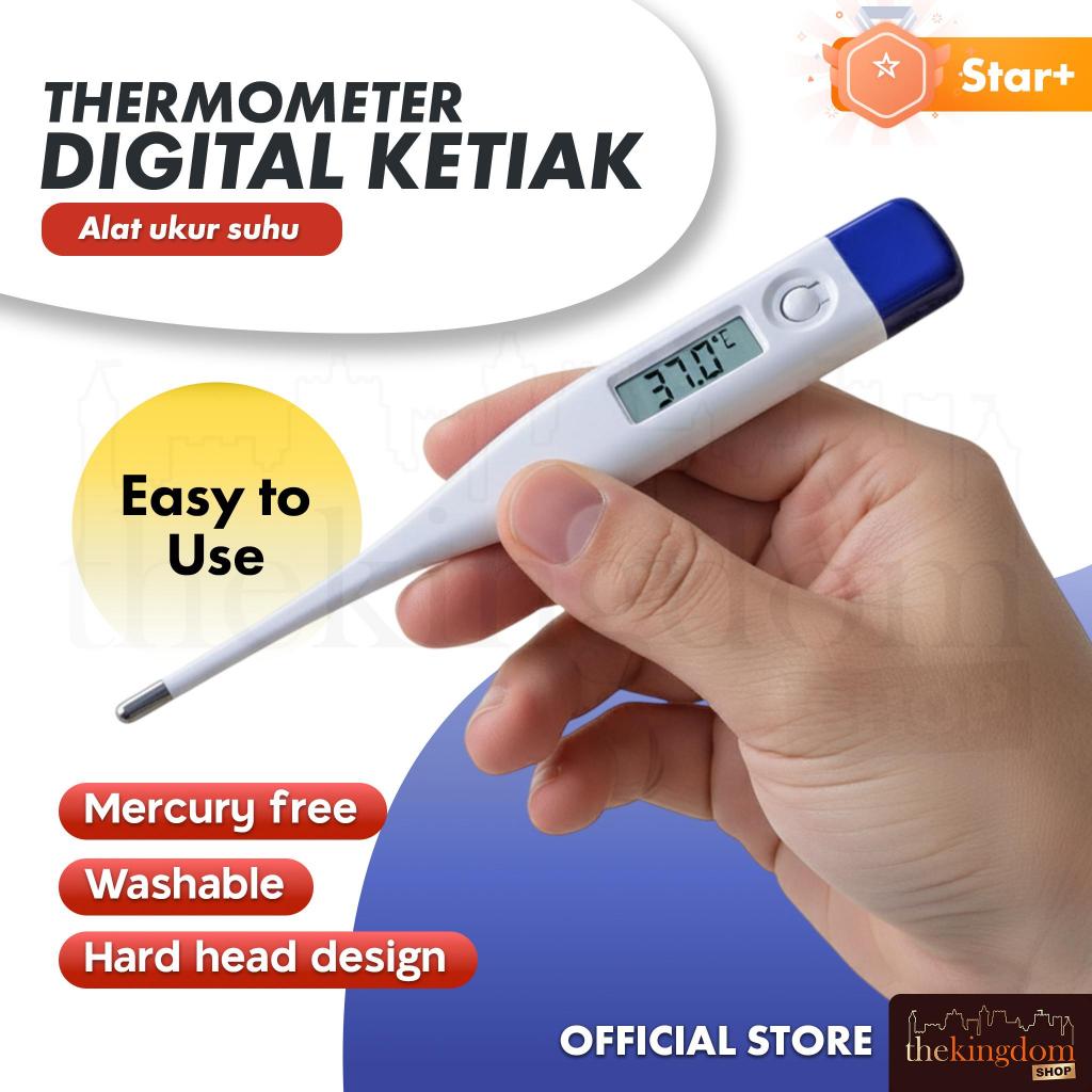 Jual Thermometer Digital Ketiak Alat Cek Ukur Suhu Thermo Mulut Oral ...