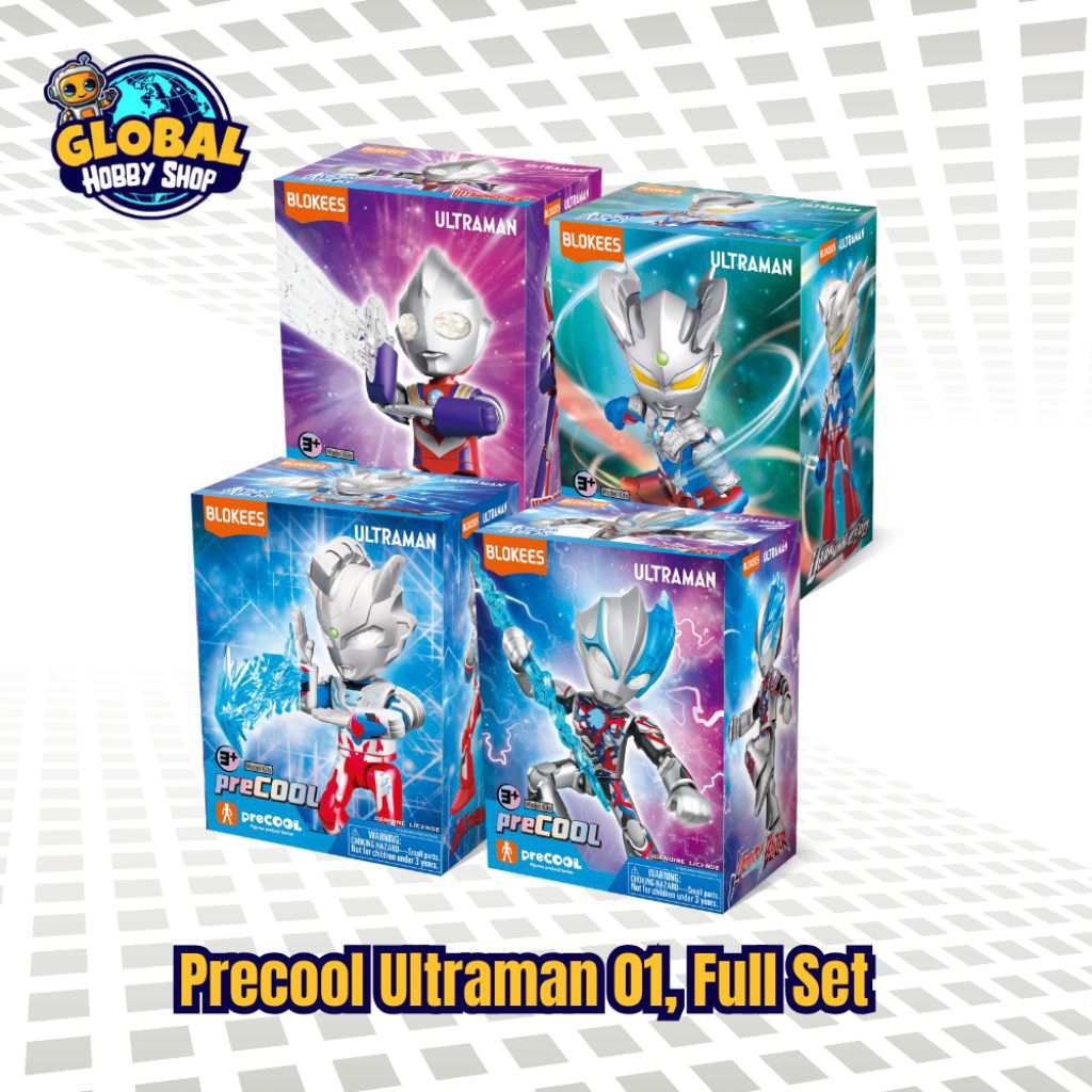 Jual Blokees PreCool Ultraman Series Full Set | Shopee Indonesia