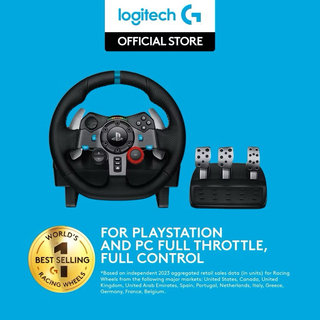 Jual Logitech Stiring Wheel PS Logitech G29 Driving Force Racing Wheel ...