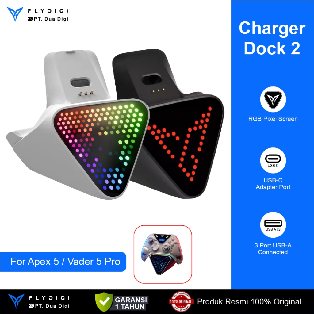 Jual FLYDIGI Charging Dock 2 Pro for Flydigi Apex 5 / Vader 5 Pro