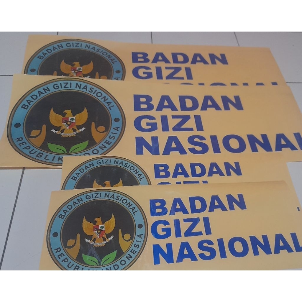 Jual Sticker Stiker Mobil MBG stiker Sppg Stiker Makan Gratis | Shopee ...