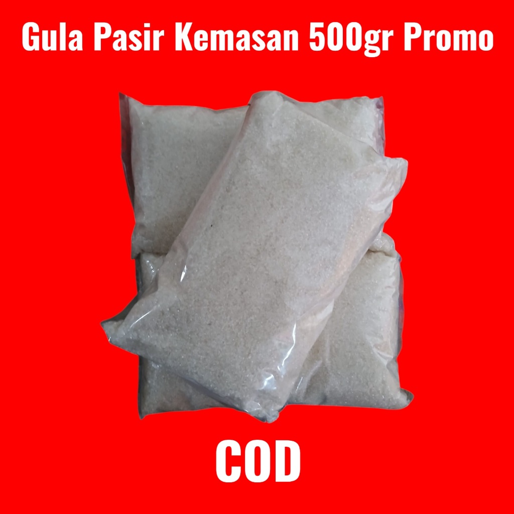 Jual Gula pasir curah kemasan 500 gram gula pasir murah promo | Shopee