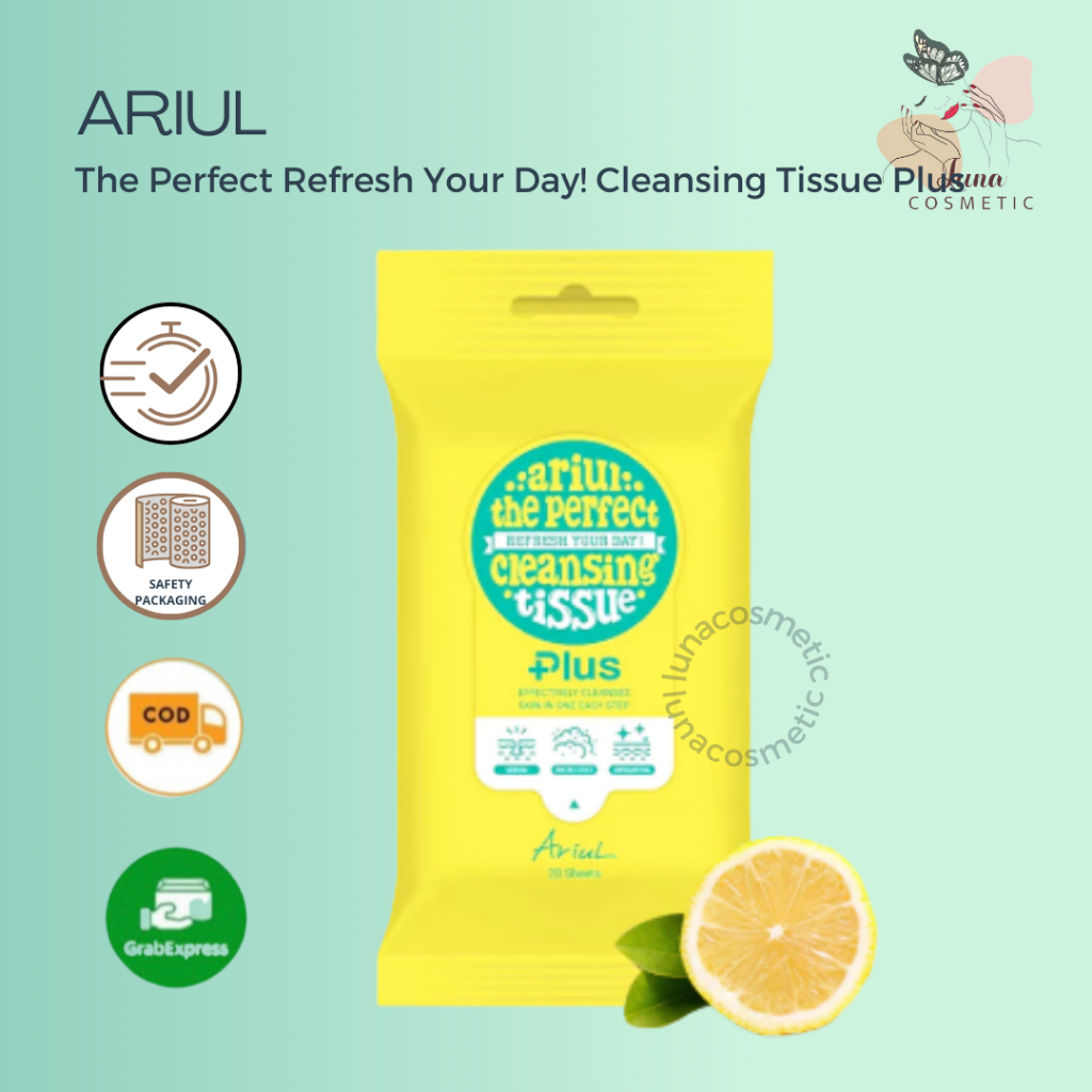 Ariul The Perfect Refresh Your Day! Cleansing Tissue Plus