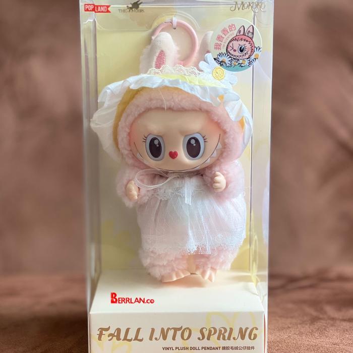 Jual Pop Mart Labubu Mokoko Fall Into Spring Vinyl Plus Pendant 100% ...