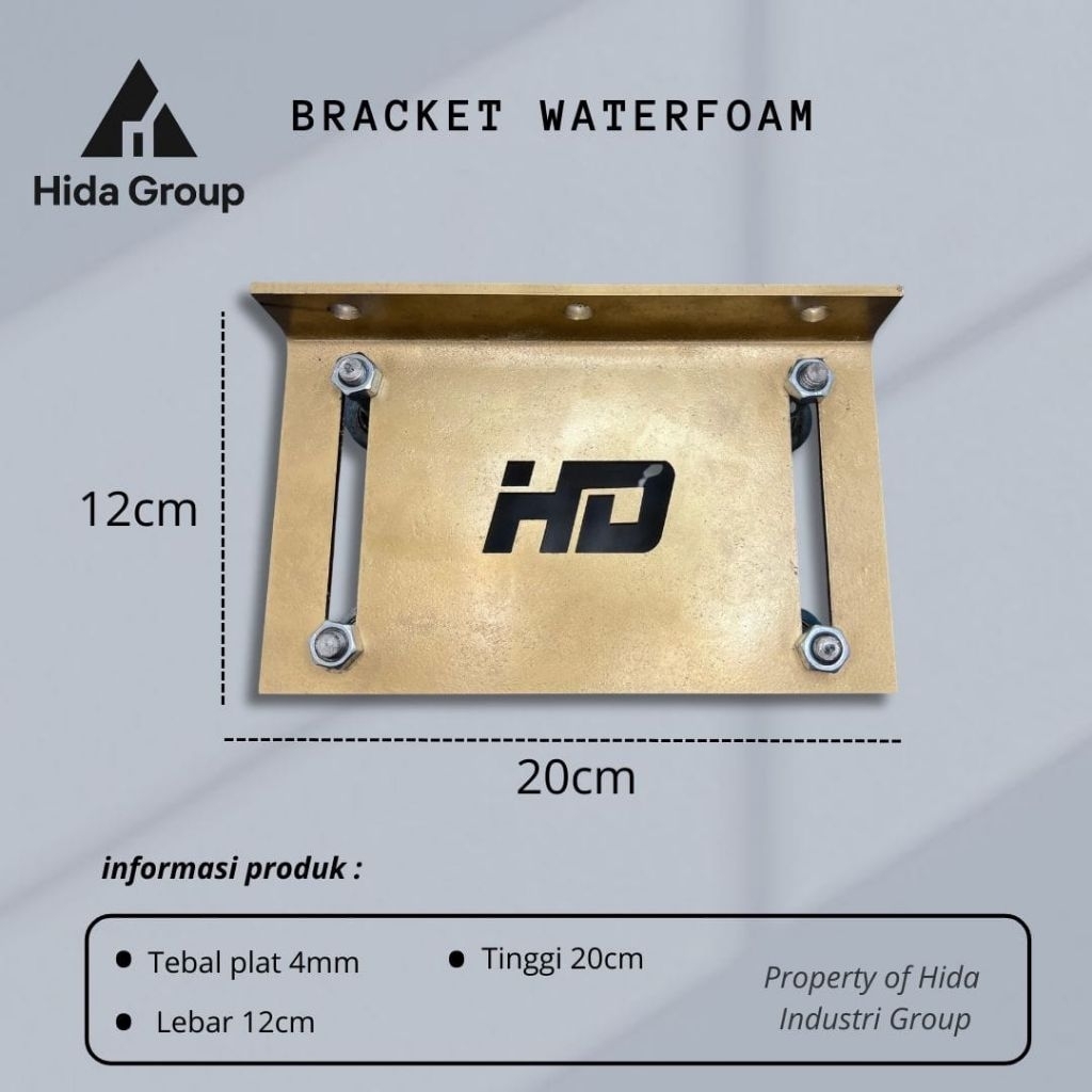 Jual Bracket Roda Besi Pagar // Rumah Roda Waterpom Pagar Besi // 1 Set ...