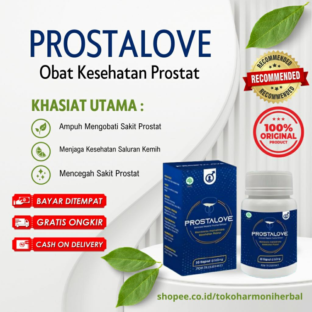 Jual OBAT PROSTAT PROSTALOVE ASLI ORIGINAL HERBAL | MENGOBATI DAN ...