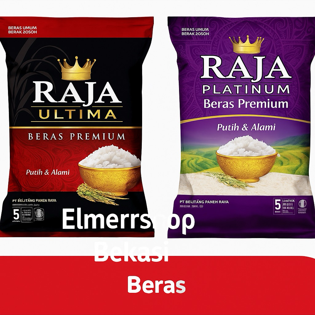 Jual beras raja platinum 5KG | Shopee Indonesia