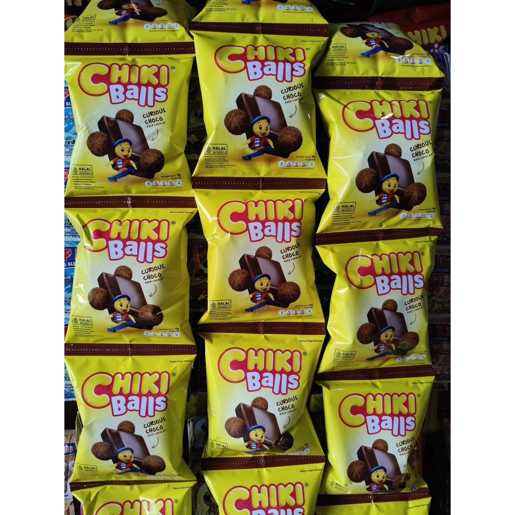 Jual Chiki Balls Curious Choco/Crafty Cheese ( 1 Renceng isi 10 Pcs ...