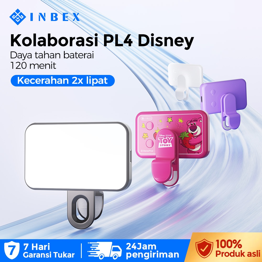 Jual 【Penjualan terbaik】INBEX PL4 Mini Lighting konten 3 warna LED ...