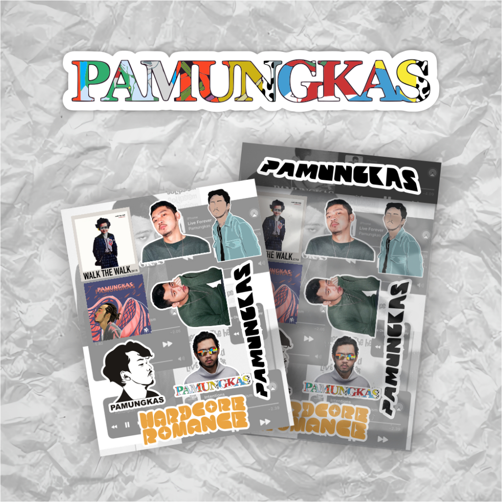 Jual Stiker Pack Premium Pamungkas Solipsism Cartoon Sticker Artis ...