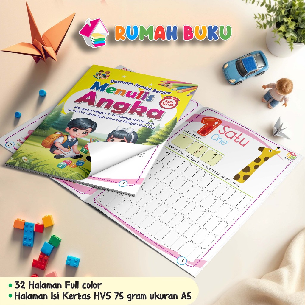 Buku Paud Belajar Menulis & Membaca - foto 4