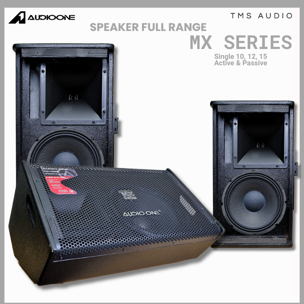 Speaker Aktif Monitor Type MX 110 115 AUDIO ONE 10-15inch TMSAUDIO