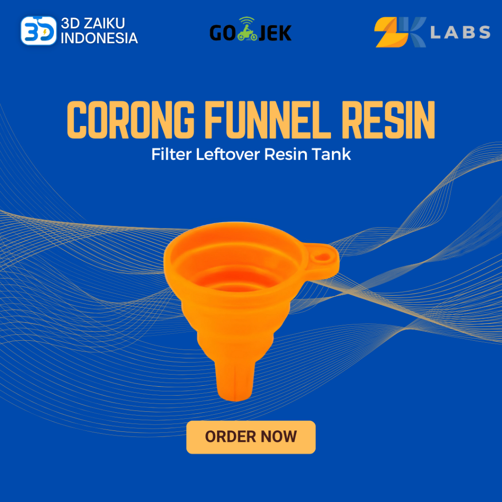 Jual Corong Funnel Resin 3D Printer Filter Leftover Resin Tank | Shopee ...