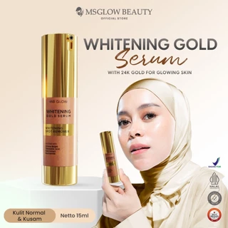 MS GLOW - WHITENING GOLD SERUM - 15 ML