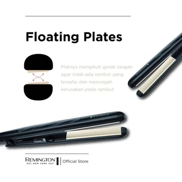 Remington Catokan Pelurus Rambut Ceramic Straight 230 S3500 Hitam