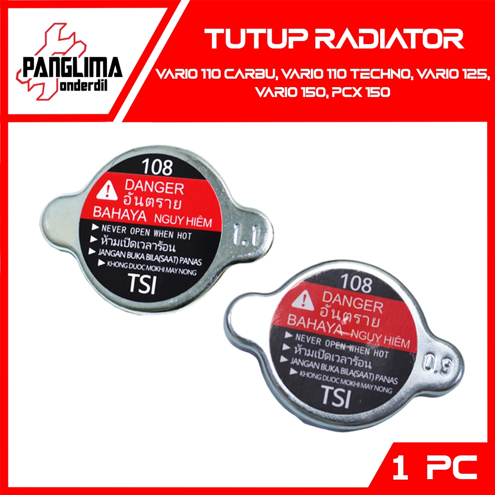 Jual Tutup Radiator Vario Techno 110 125 CW eSP K60R FI CBS ISS K2V STD ...