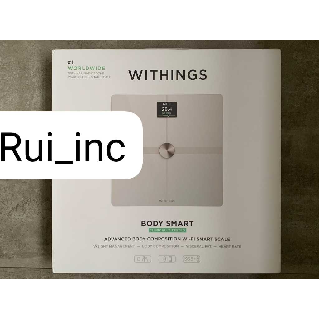 Jual Withings Body Smart Advanced Body Composition Wi-Fi Scale | Shopee ...