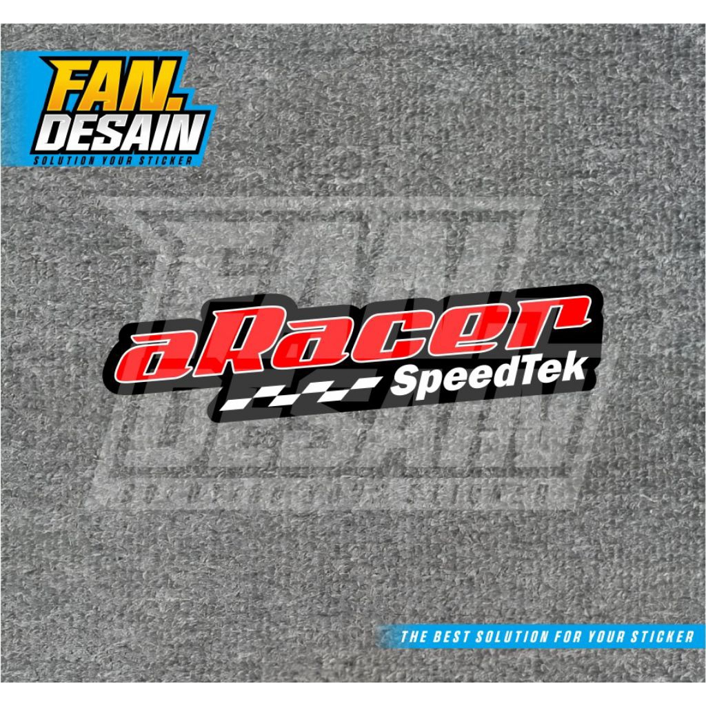 Jual STIKER ARACER STICKER RACER STIKER ARACER RACING HEREX KPH 5TL ...