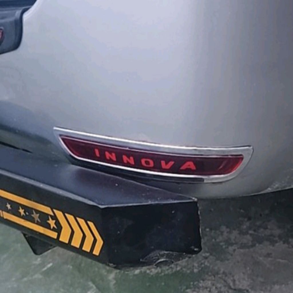 Jual cover ring lampu reflektor bumper belakang mobil toyota inova ...