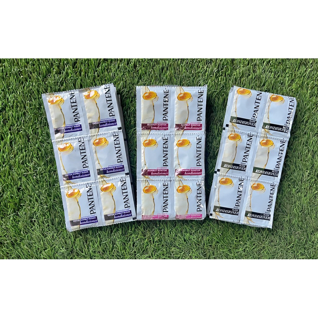 Jual Pantene kondisioner sachet 1 renteng isi 12 pcs | Shopee Indonesia