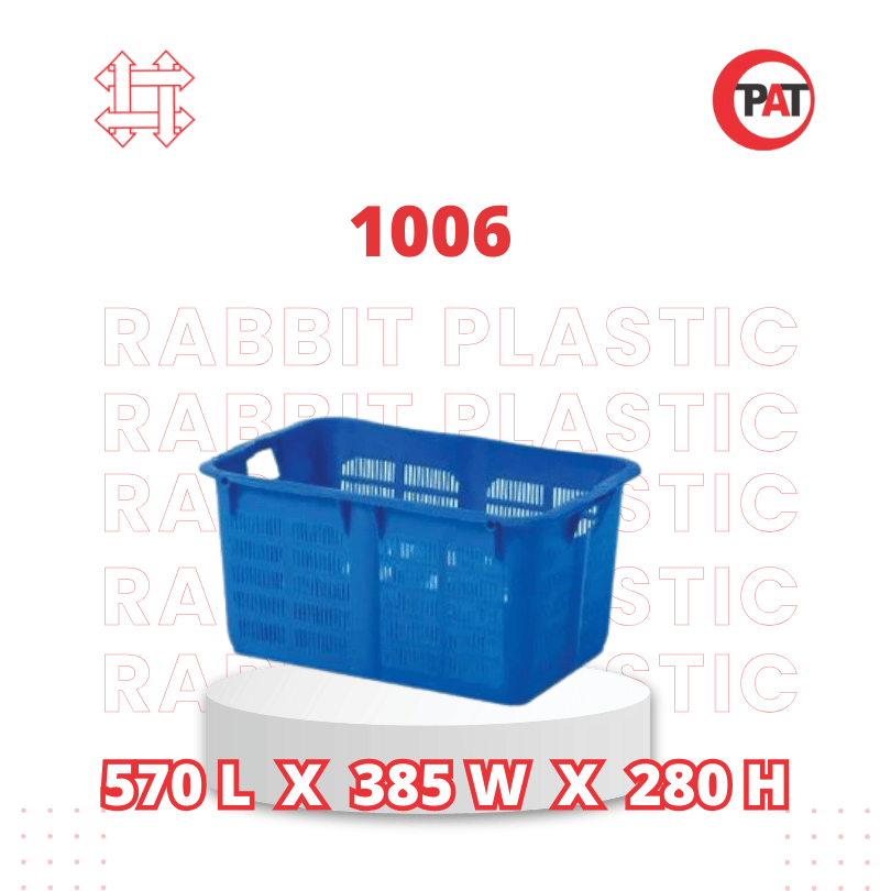 Jual Rabbit container box berlubang 1006 + Gagang | Shopee Indonesia
