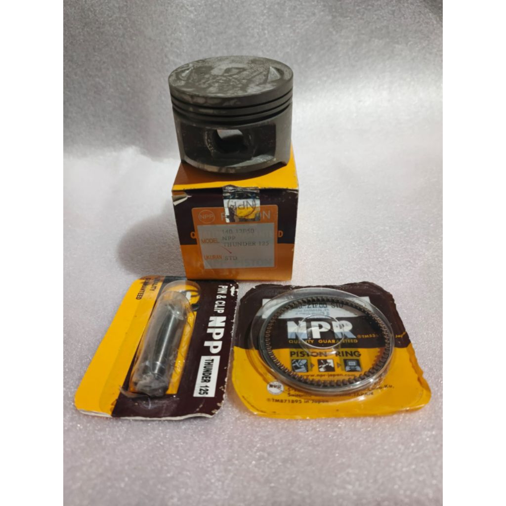 Jual PISTON KIT NPP THUNDER STANDAR ORIGINAL NPP PRODUK | Shopee Indonesia