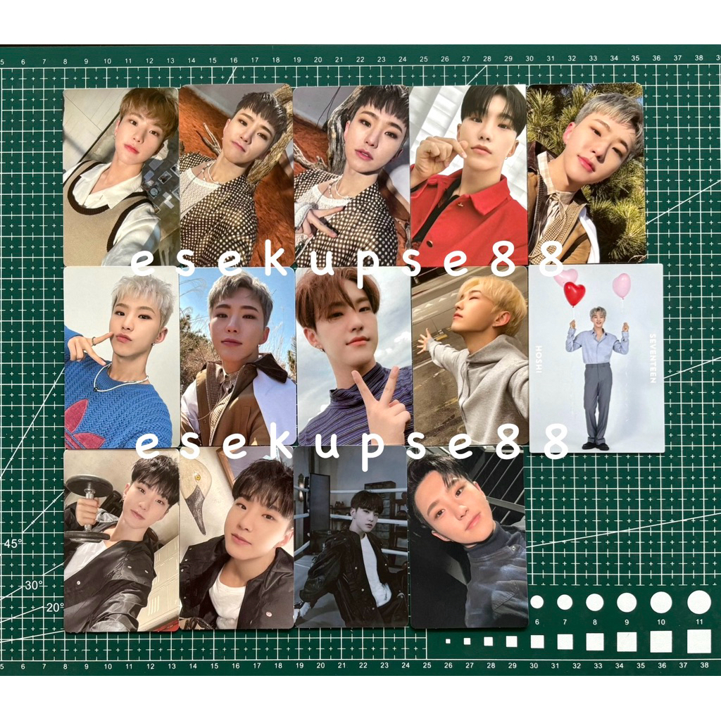 Jual Photocard PC Hoshi Seventeen Horanghae, Face The Sun Path, An Ode ...