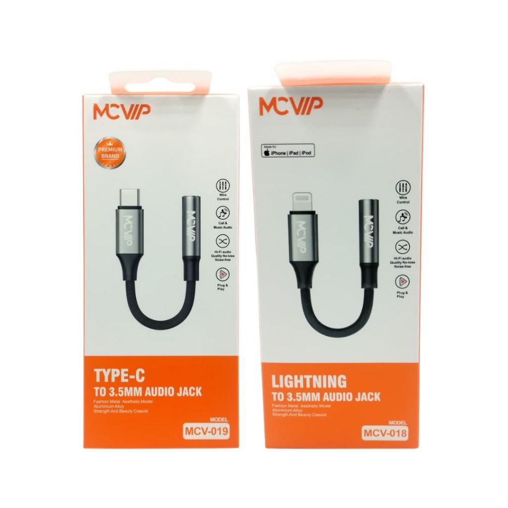Jual MCVIP - Bundling Converter Adapter iPhone Lightning to 3.5mm dan ...