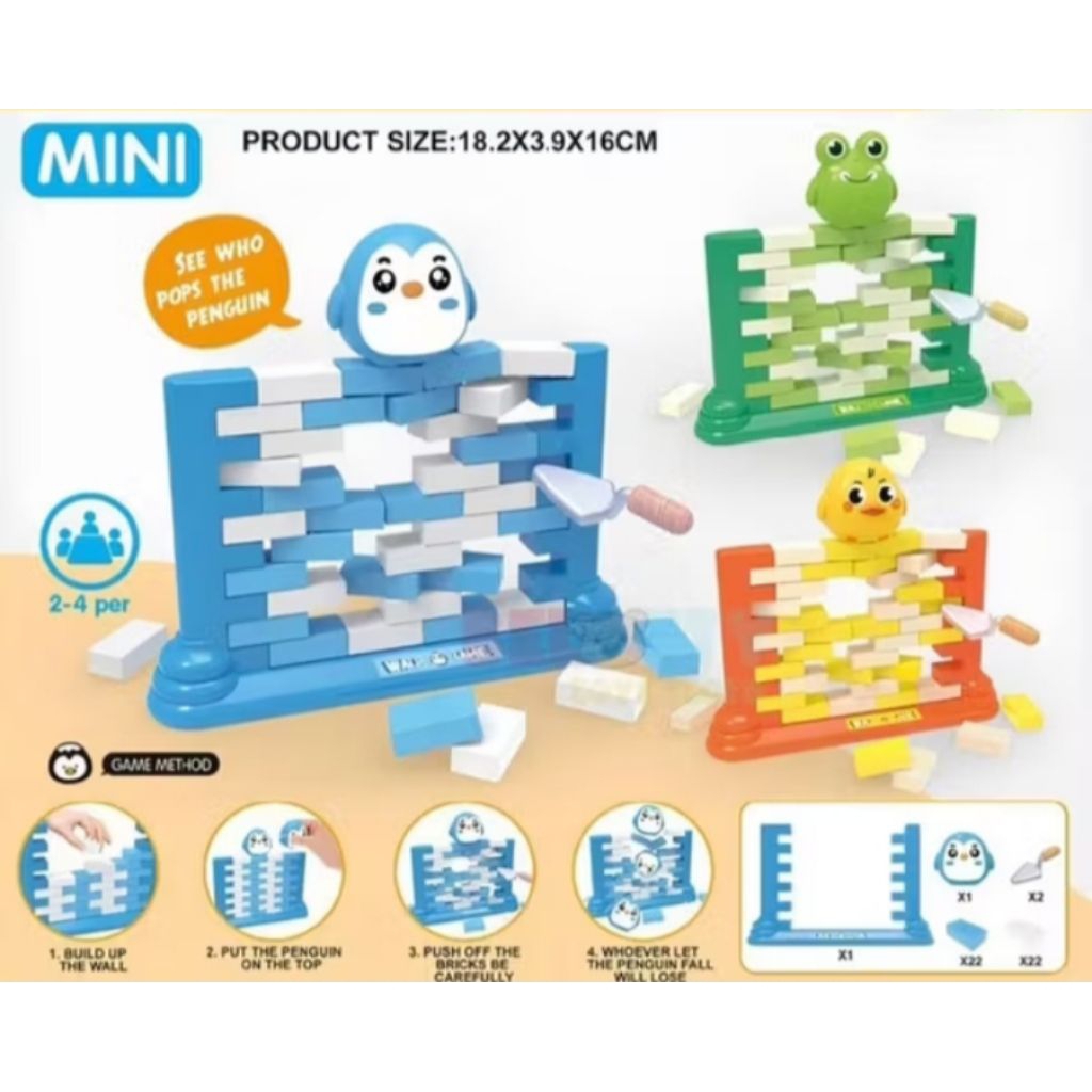 Jual Mar And Queen Mainan Anak Push Bricks Motif / Board Game A70 ...