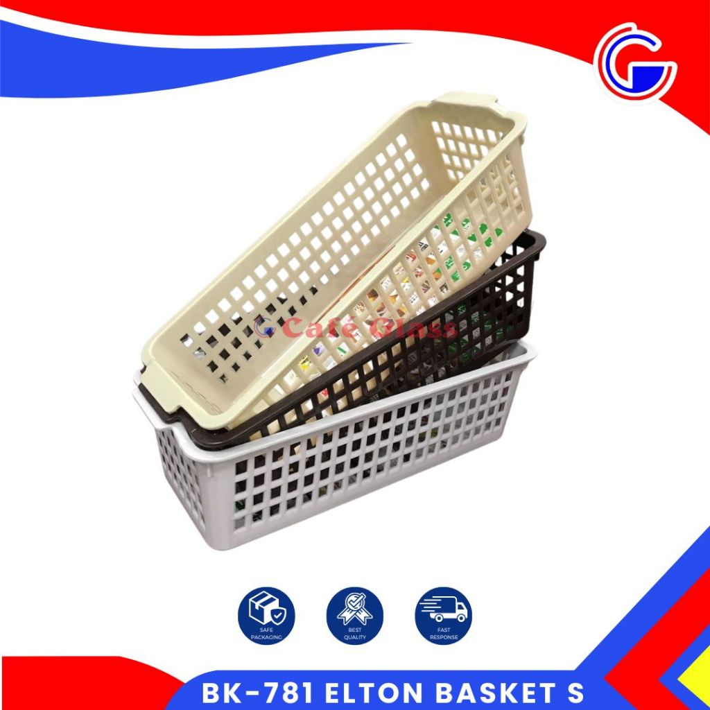 Keranjang Segi Elton Basket S Owl Plastik  I Keranjang Bumbu Dapur I Keranjang Serbaguna