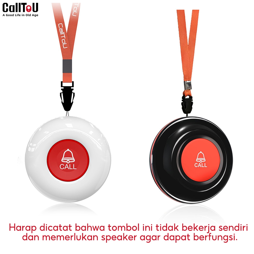 Jual CaIIToU Buzzer 12V Panic Button Bell Meja Bel Toko Perlu ...