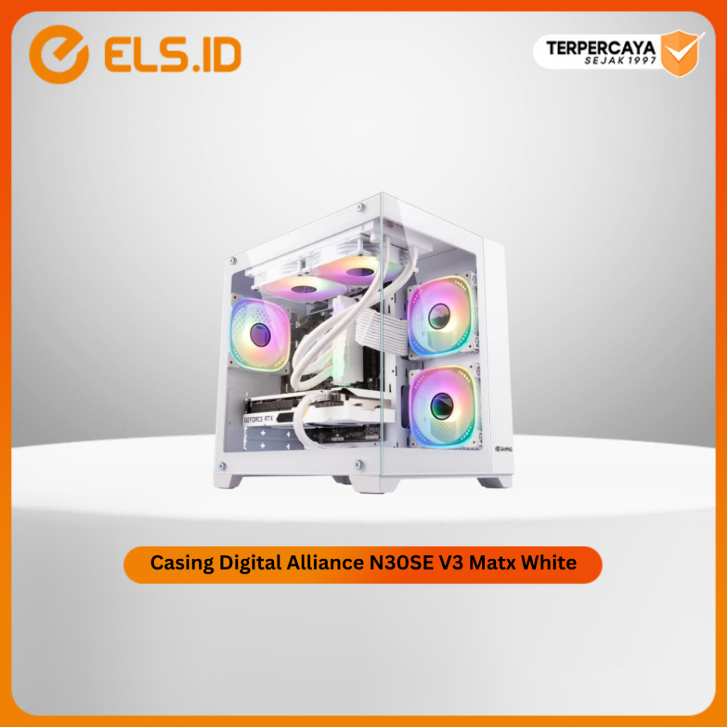 Jual Casing Digital Alliance N30SE V3 Matx White | Shopee Indonesia