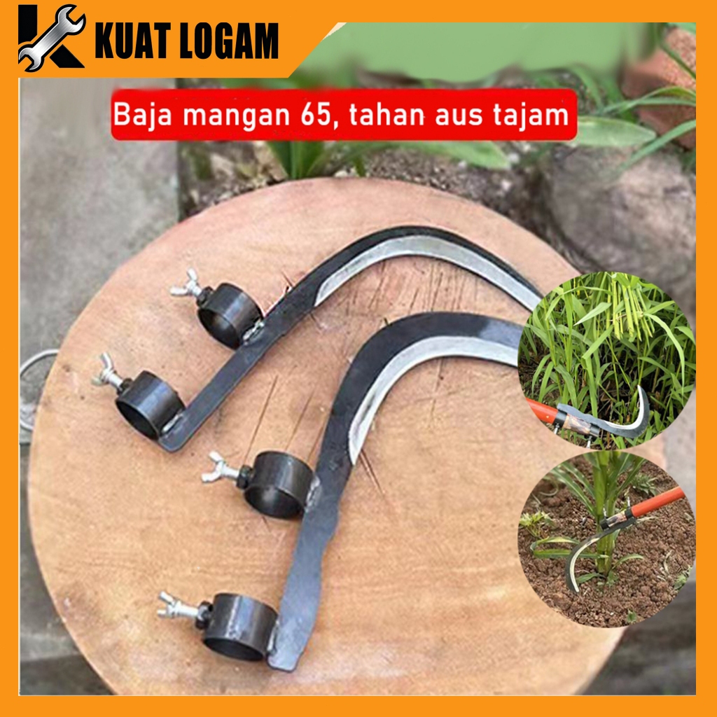 0 TERLARIS Adjustable Sabit Pisau pinang untuk memotong rumput air, memetik buah di dataran tinggi,