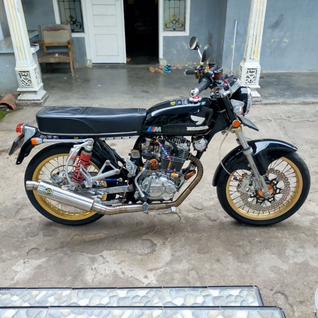 Jual Unit Motor CB Modifikasi Herex Harian Touring Spek 245 CC Besik MP ...