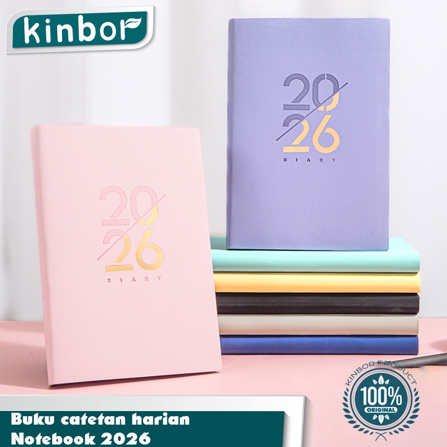 Jual Notebook Planner A5 2026 isi 200 Sheet / Notebook Agenda ...