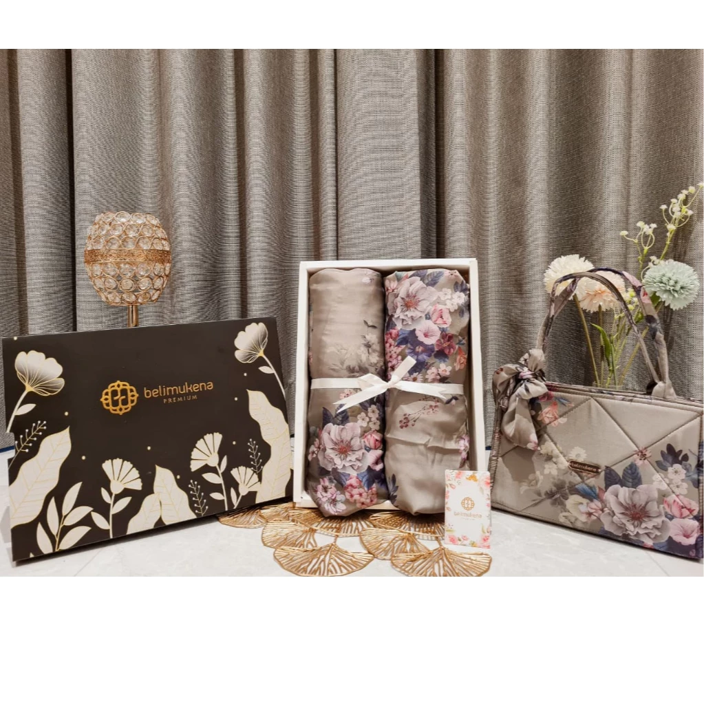 Belimukena - Hampers Set Mukena Exclusive Silk Premium