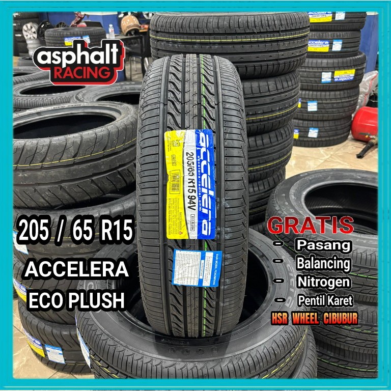 Jual Ban Mobil Tubles Radial 205/65 R15 Merek Accelera Eco Plush II Ban ...