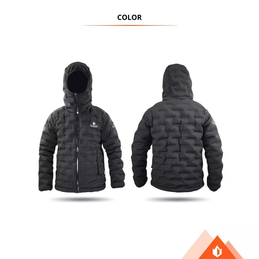 Bogaboo AURORA Jaket Tebal Winter Synthetic down FP 800 Pria Wanita - Jacket puffer Musim Dingin - Jaket Gunung Hiking - Jaket Ultralight Pocket