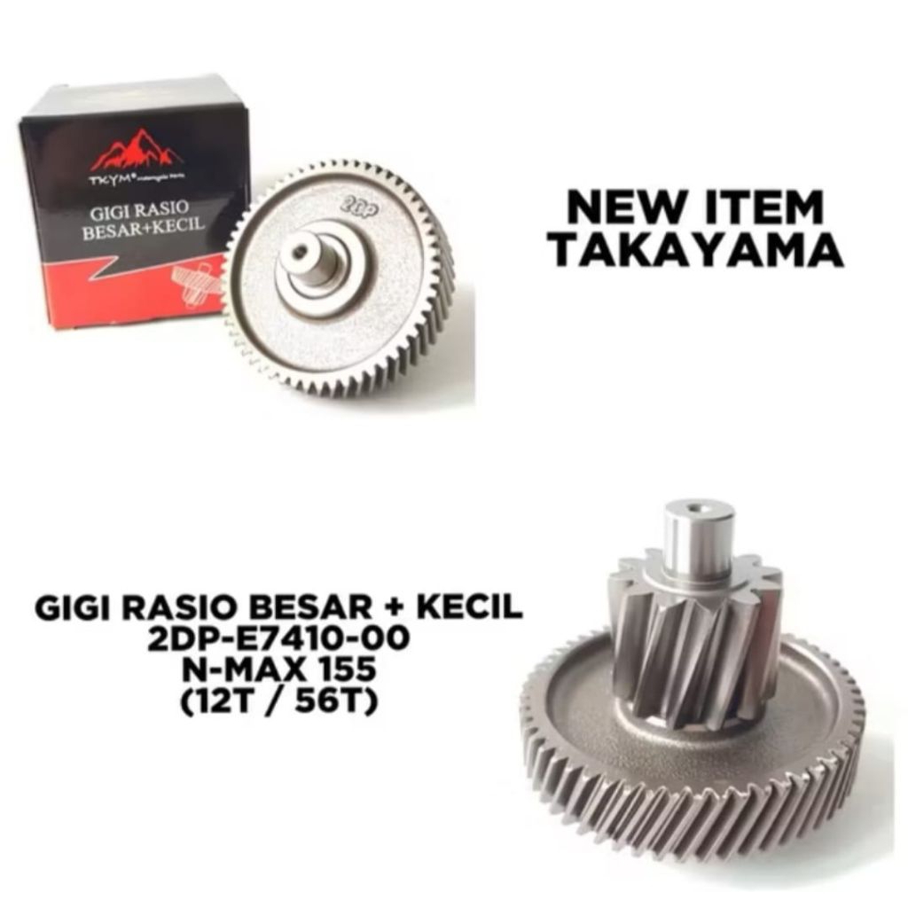 Jual GEAR GIGI RASIO BESAR KECIL NMAX N MAX 155 TAKAYAMA | Shopee Indonesia