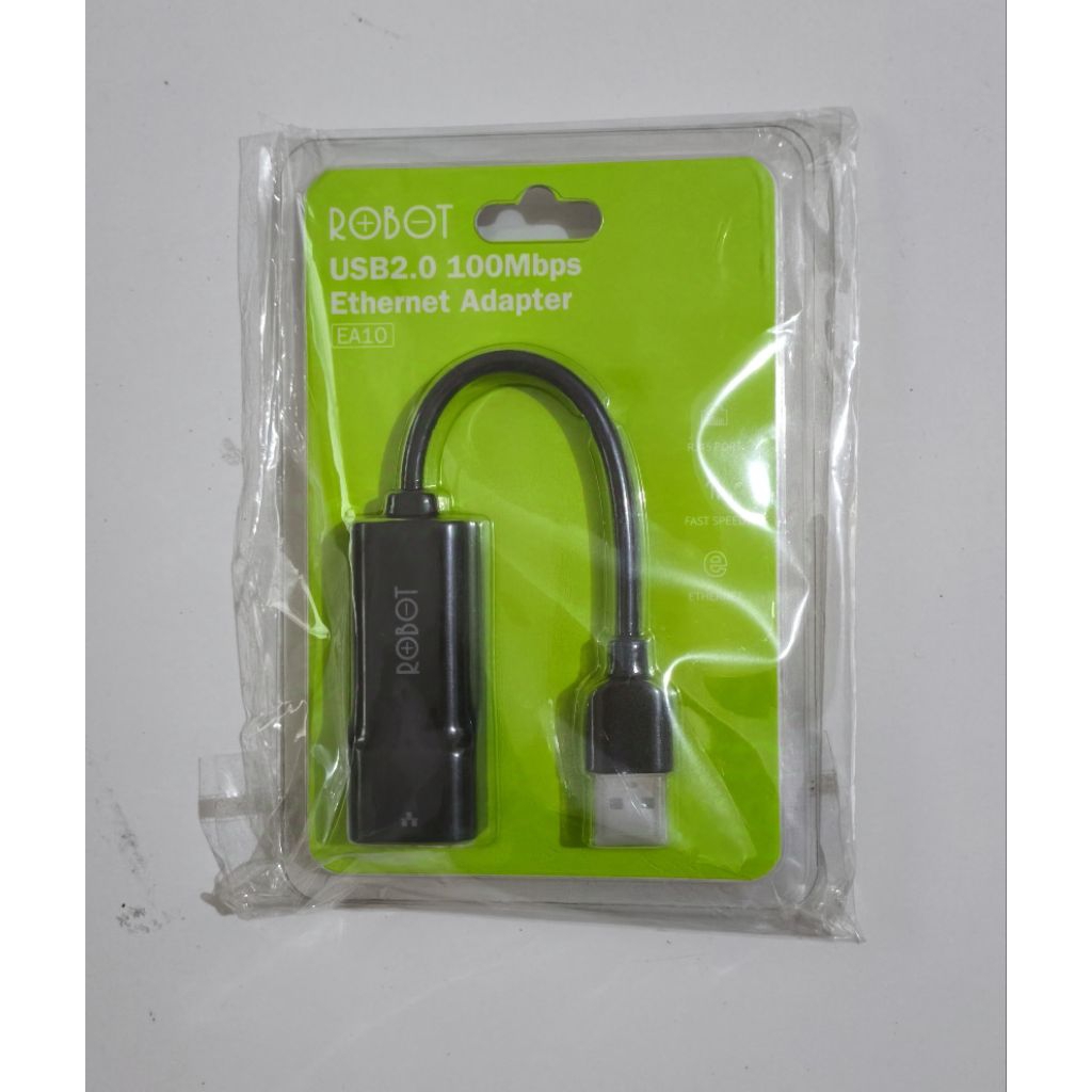 Jual ROBOT EA10 USB ETHERNET ADAPTER USB 2.0 TO 10/100 MBPS NETWORK ...