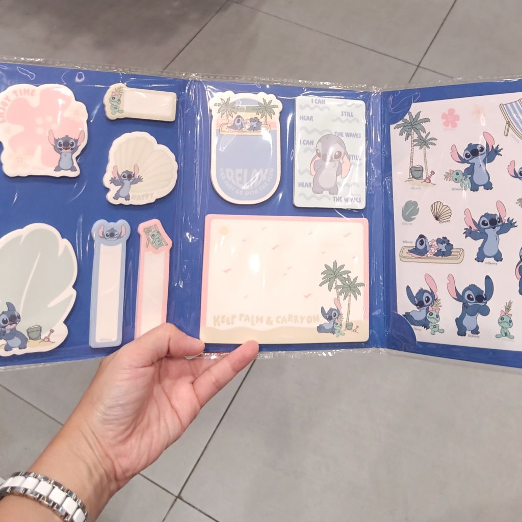 Jual STITCH STICKY NOTE DON'T WORRY BEACH HAPPY | Shopee Indonesia