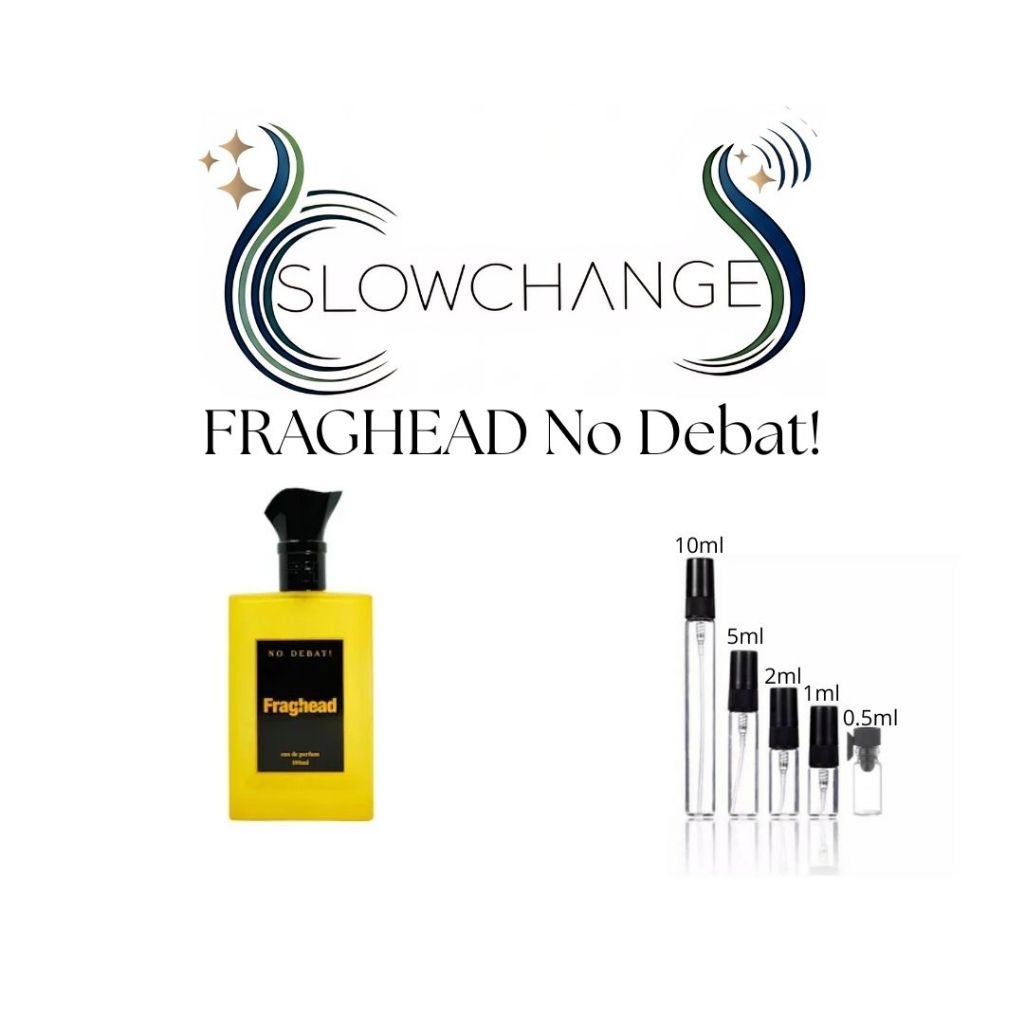 Jual Decant Parfum FRAGHEAD No Debat! EDP Original 100% | Shopee Indonesia