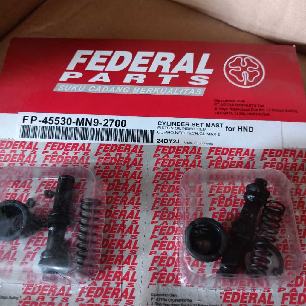 Jual Seal Master Rem GL Pro Neotec, GL Max Neotec Fedeal Part 100% ori ...