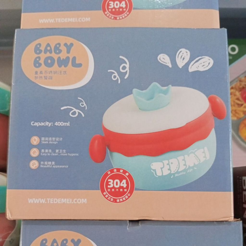 Jual HOME PRO - LUCH BOX TEDE MEI 400ML TD-6128 | Shopee Indonesia