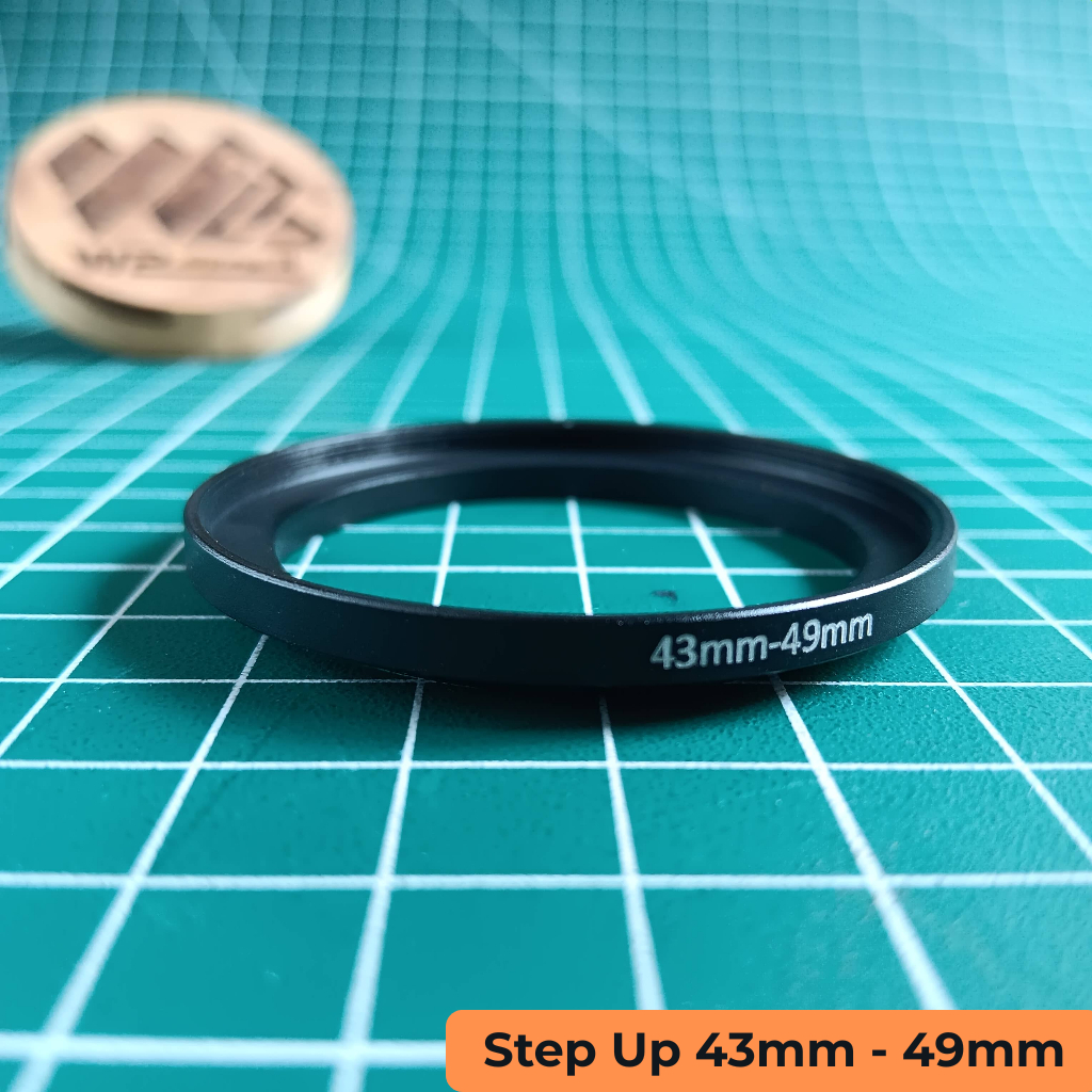Jual Step Up Ring Adapter Filter 43mm - 49mm | Shopee Indonesia