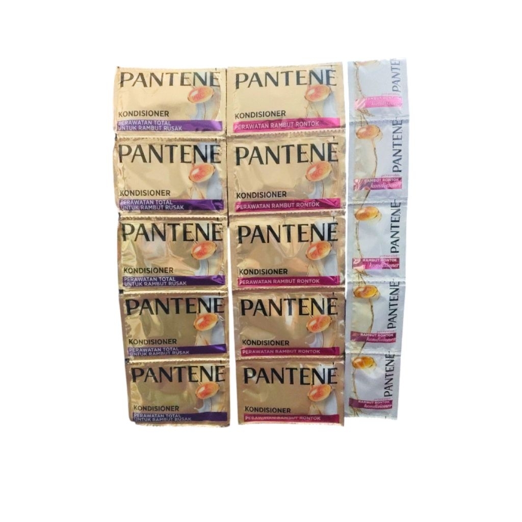 Jual Pantene conditioner 5 ml 9 ml renteng/sachet rontok rusak hitam ...