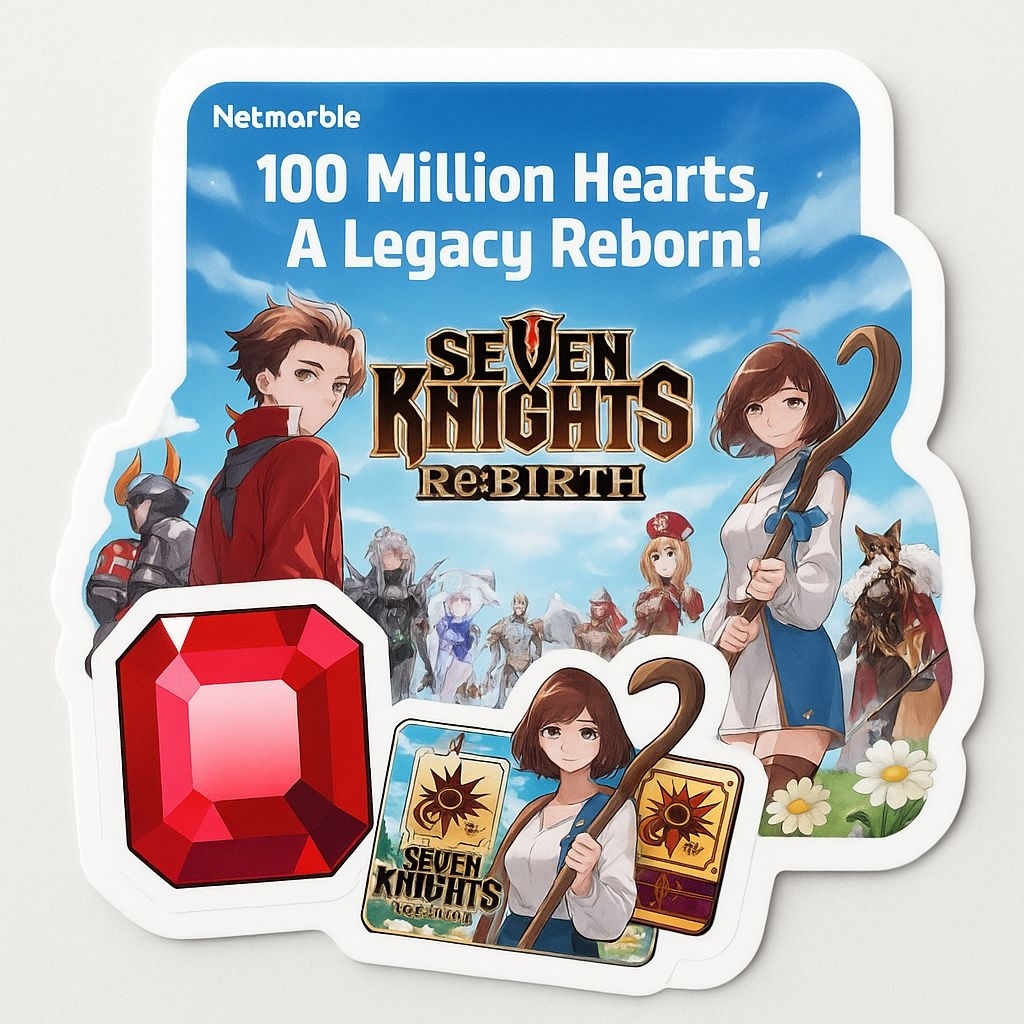 Jual Sticker Custom Seven Knights Rebirth Low Quality Teo Yeonhee ...