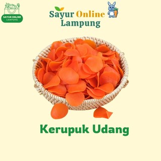 Kerupuk Udang Merah - 250 Gram