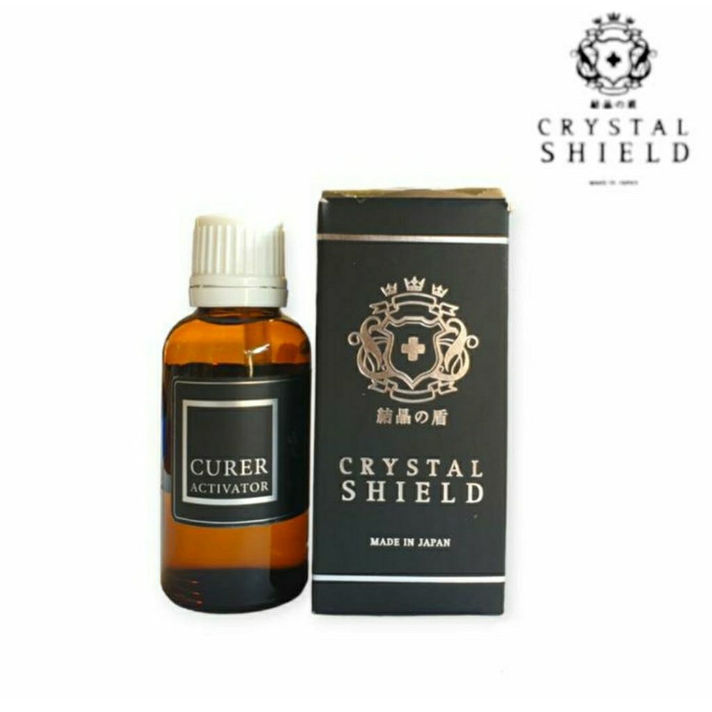 Jual crystal shield curer activator curing 30ml percepat booster curing ...