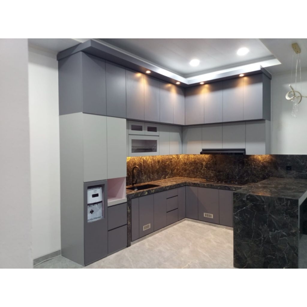 Jual Kitchenset classic PVC board | Shopee Indonesia